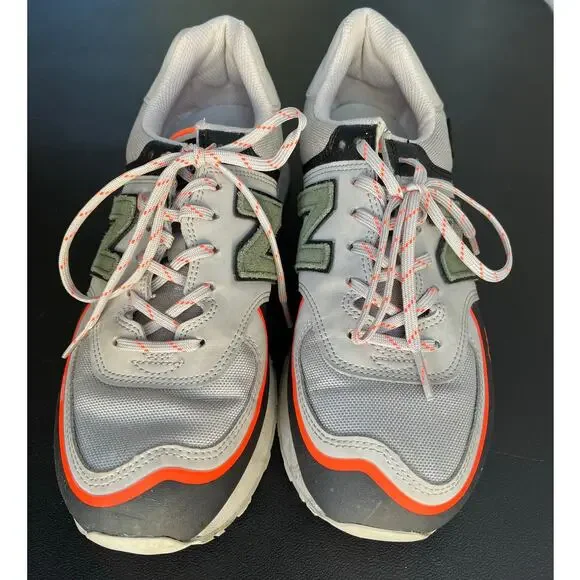 New Balance Suede 574 All-Terrain Sneakers Men's 8.5  Sz Women's 10 Green Shoes - Picture 9 of 13